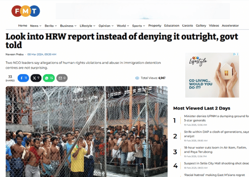 Look into HRW report instead of denying it outright, govt told