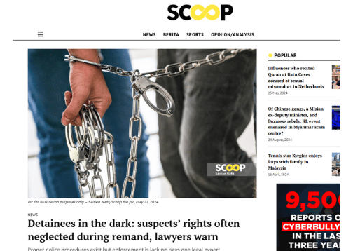 Detainees in the dark suspects’ rights often neglected during remand, lawyers warn