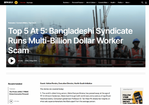 Top 5 At 5: Bangladeshi Syndicate Runs Multi-Billion Dollar Worker Scam