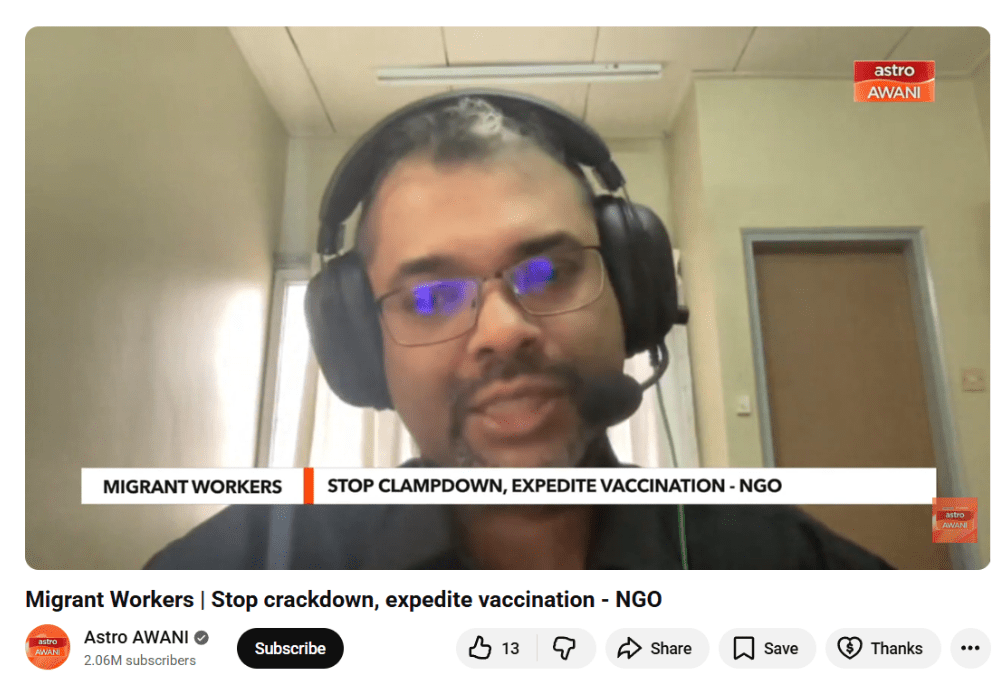 Migrant Workers | Stop crackdown, expedite vaccination – NGO