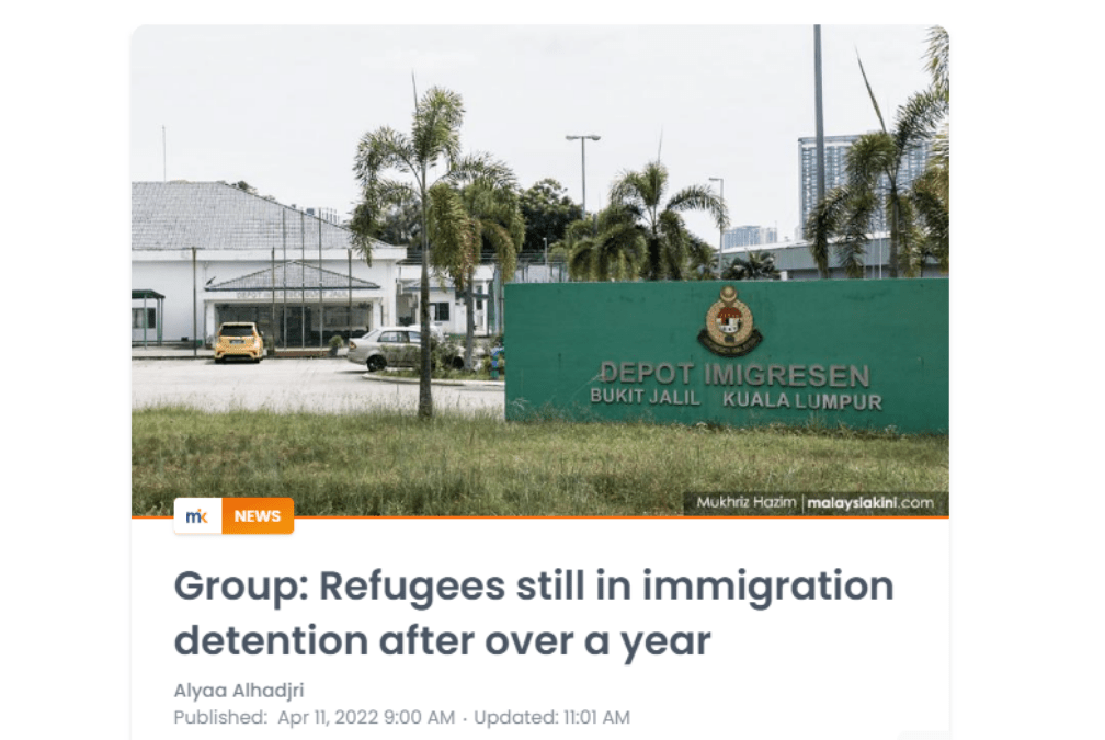 Group: Refugees still in immigration detention after over a year