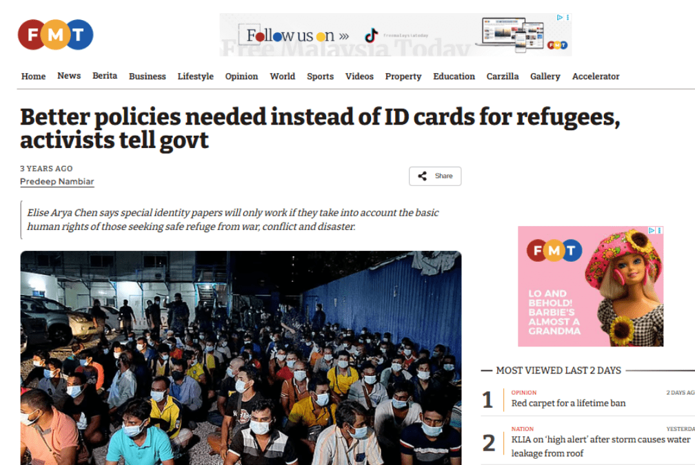 Better policies needed instead of ID cards for refugees, activists tell govt