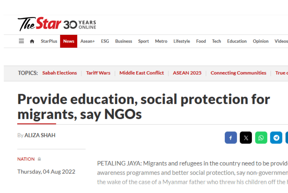 Provide education, social protection for migrants, say NGOs