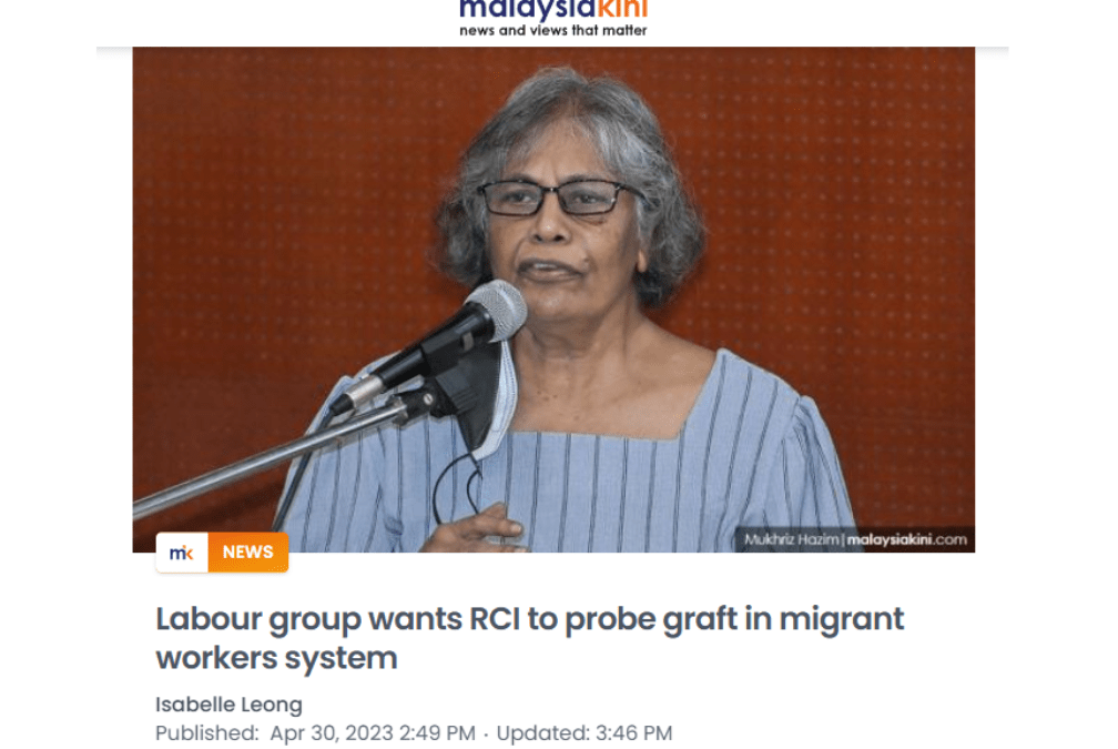 Labour group wants RCI to probe graft in migrant workers system