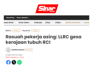 Rasuah pekerja asing: LLRC gesa kerajaan tubuh RCI-image