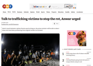 Talk to trafficking victims to stop the rot, Anwar urged-image