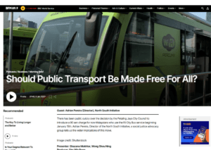 SHOULD PUBLIC TRANSPORT BE MADE FREE FOR ALL?-image