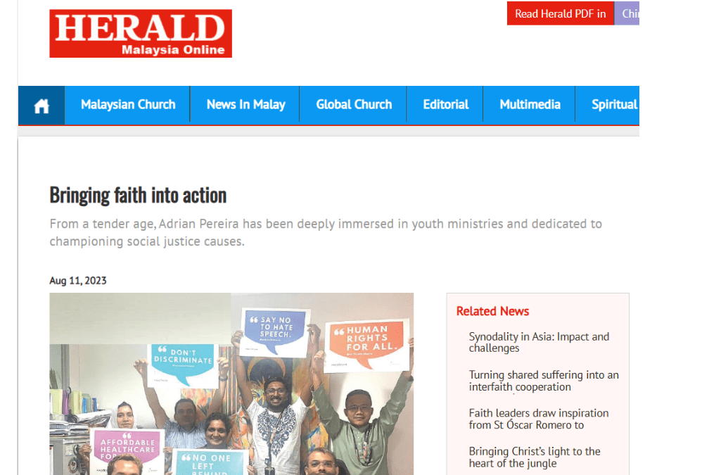 Bringing faith into action
