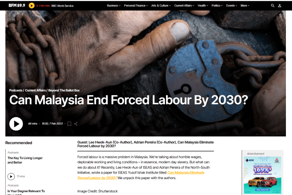 CAN MALAYSIA END FORCED LABOUR BY 2030?