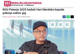 RUU Pekerja 2025 hadiah Hari Merdeka kepada pekerja sektor gig-image