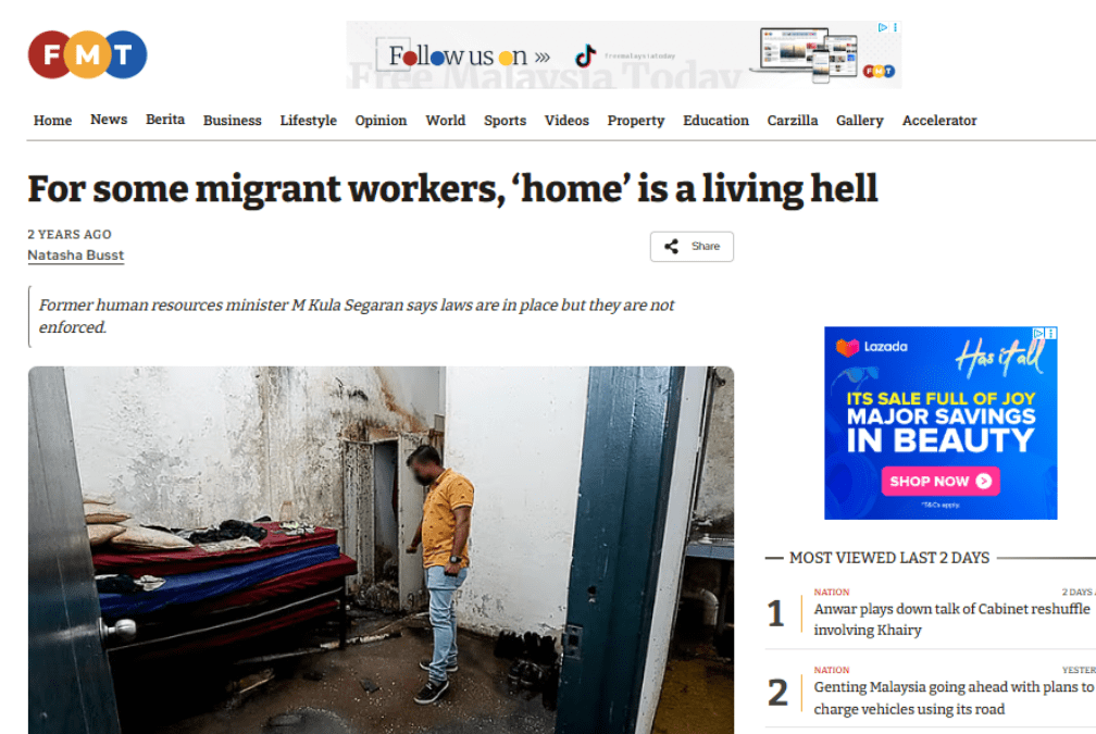 For some migrant workers, ‘home’ is a living hell