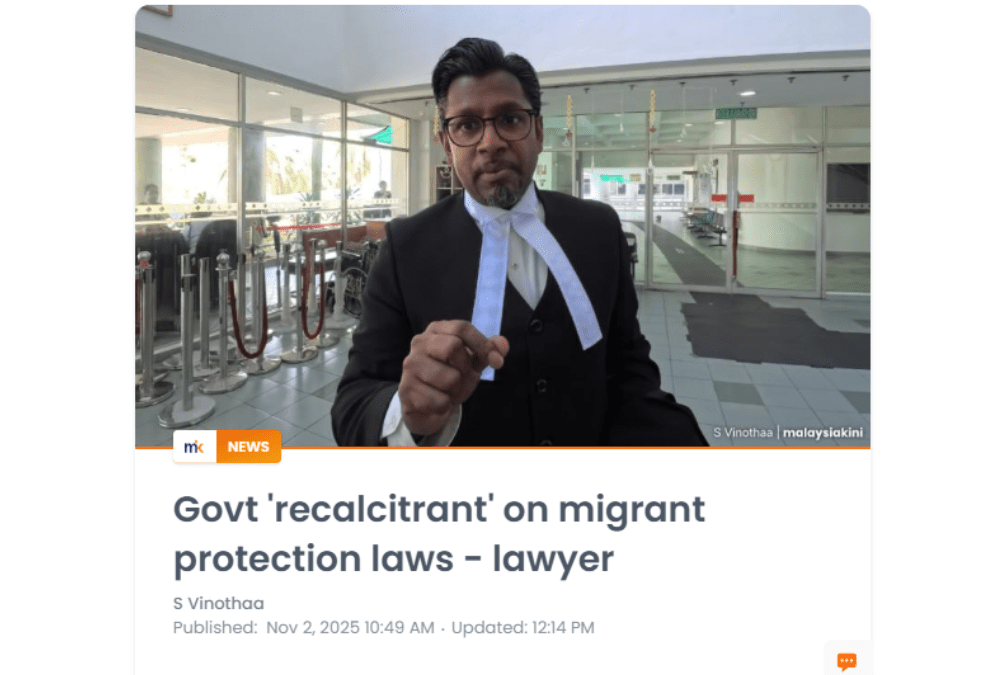 Govt ‘recalcitrant’ on migrant protection laws – lawyer