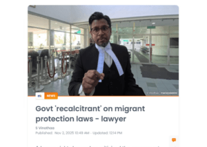 Govt 'recalcitrant' on migrant protection laws - lawyer-image