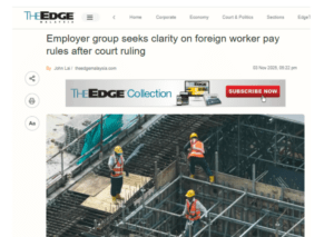Employer group seeks clarity on foreign worker pay rules after court ruling-image