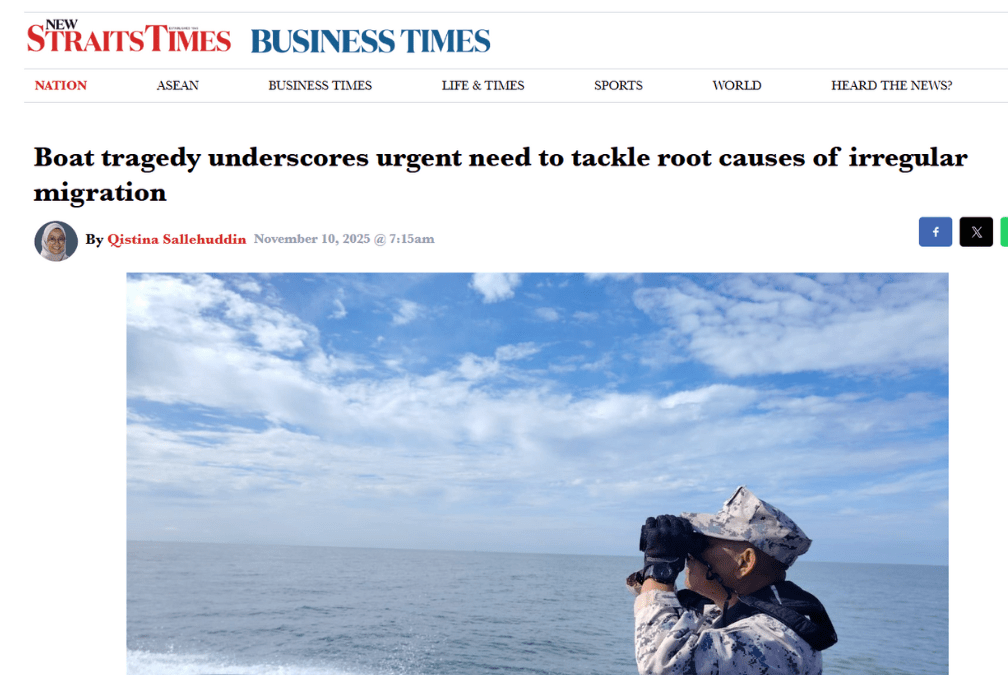 Boat tragedy underscores urgent need to tackle root causes of irregular migration