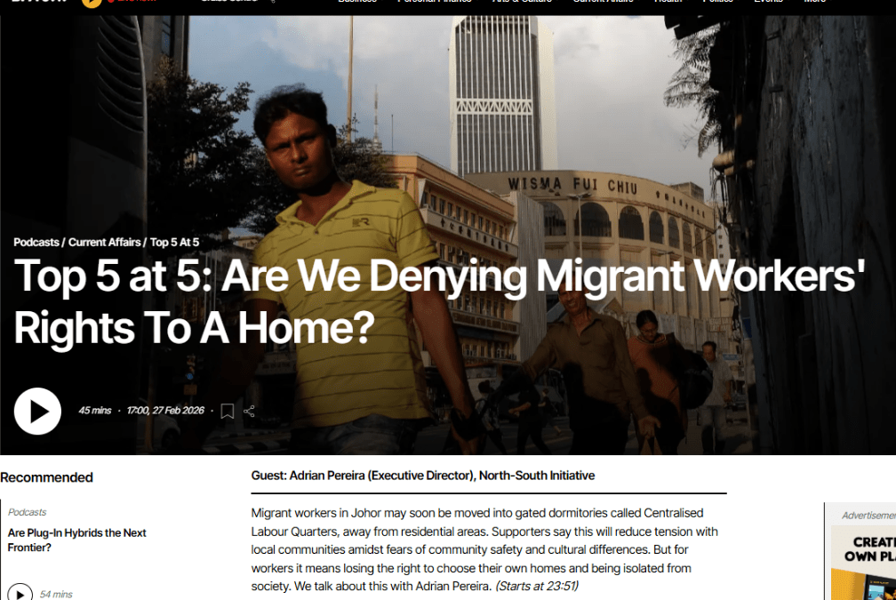 Top 5 at 5: Are We Denying Migrant Workers’ Rights To A Home?